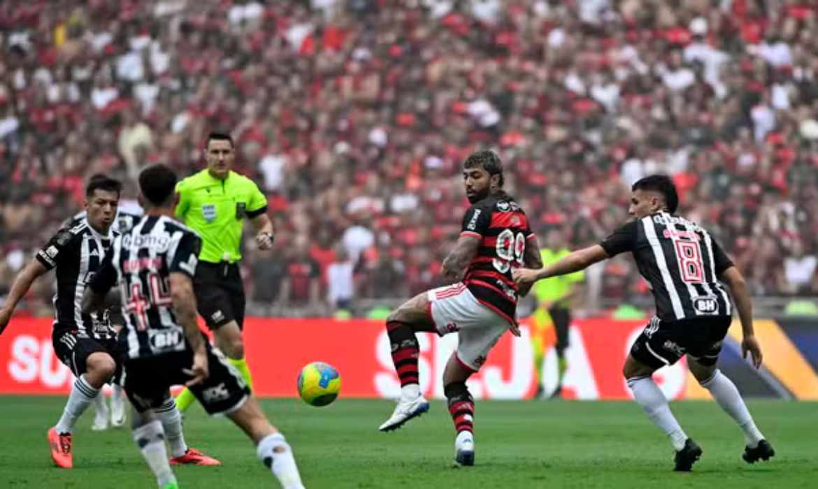 COPA DO BRASIL: Flamengo vence Atlético-MG e abre vantagem na final