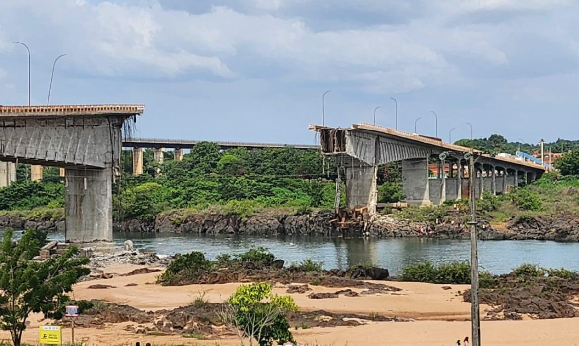 URGENTE: Ponte JK entre Estreito (MA) e Aguiarnópolis (TO) desaba