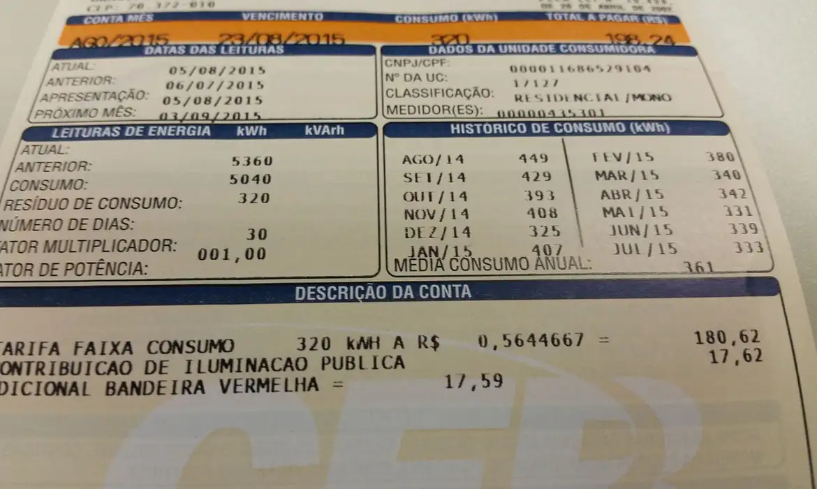 Aneel eleva para 6,3% projeção de aumento da conta de luz