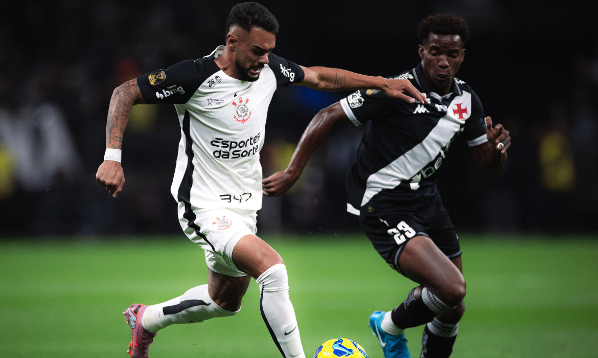 Corinthians e Vasco empatam no jogo de ida da final da Copa do Brasil